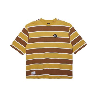 New Era MLB Vintage Loose Striped Short Sleeve T-Shirt Unisex Tops 13789166