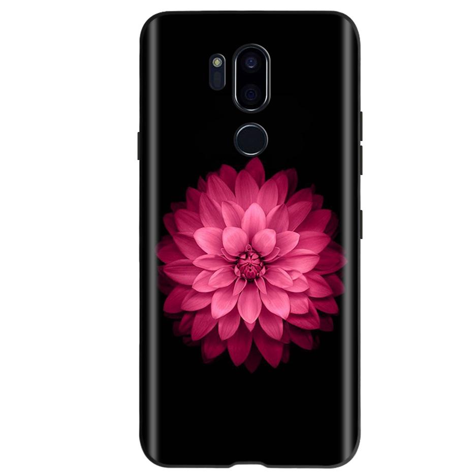 For LG G7 ThinQ Case G710 LM-G710 Cute Cat Butterfly Shockproof Soft Silicone Phone Case For LG G7 ThinQ Back Cover 6.53'' Coque