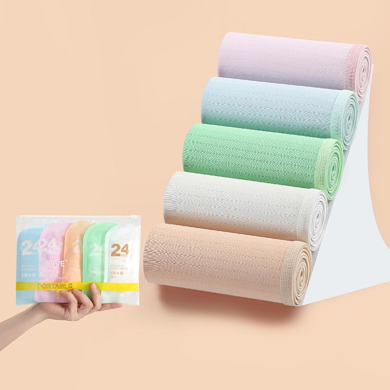 Sterilized Disposable Underwear for Women: Ideal for Postpartum, Pregnant Women, Travel, and Daily Use. 