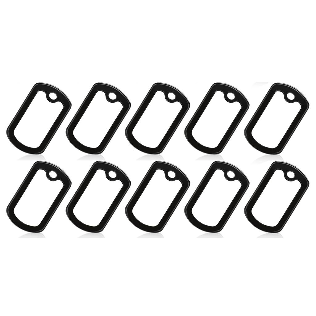 10-20Pcs Dog Tag Silicone Silencer Military Dog Tags Silencers ID Tags Rubber Case for Pet Collar Reduce Noise and Protect Tag