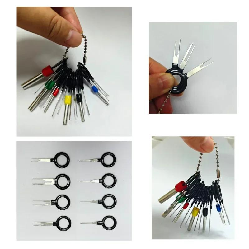 59/41pcs Car Terminal Removal Kit Universal Wire Plug Connector Extractor Puller Pin Remover Set For Automotive Repair Tool