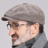 Warm Cycling Caps Outdoor Hiking Windproof Men Winter Hats Octagonal Hats Men Berets Newsboy Berets