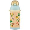 Skater Stainless Steel Children's Water Bottle 380ml Straw Drinking 3D My Neighbor Totoro Vegetable Color Ghibli SSPV4