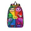 Zaino Gioco Cubo di Geometria per Uomini Donne Casual Studente Daypack da Lavoro Borsa a Spalla da College Outdoor