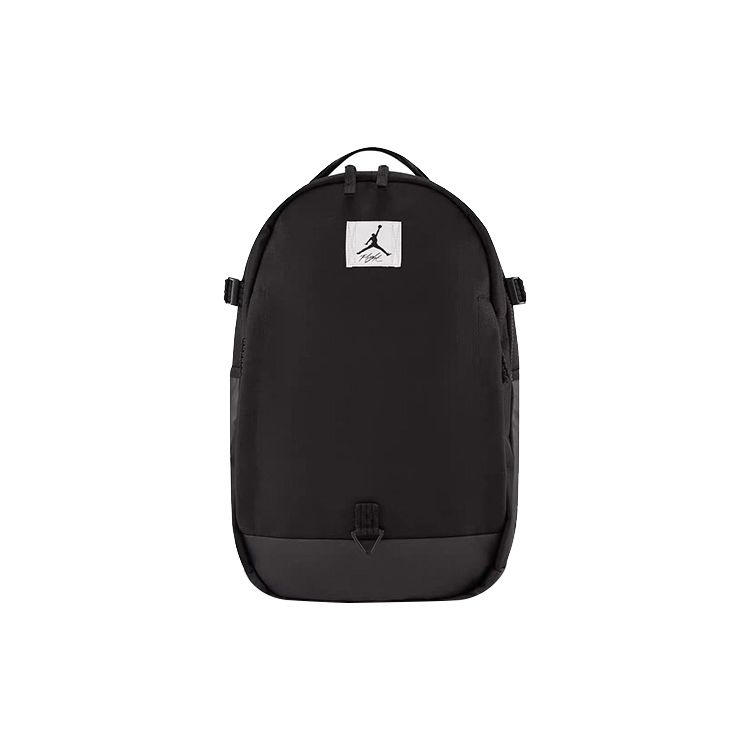 

Jordan Logo Polyester Backpack Unisex Backpacks Black FV2899-010 One Size