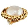 CHANEL vintage With box Earring gold Women Storage box Used