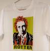 T-shirt Nera Johnny Rotten Unisex per Uomo