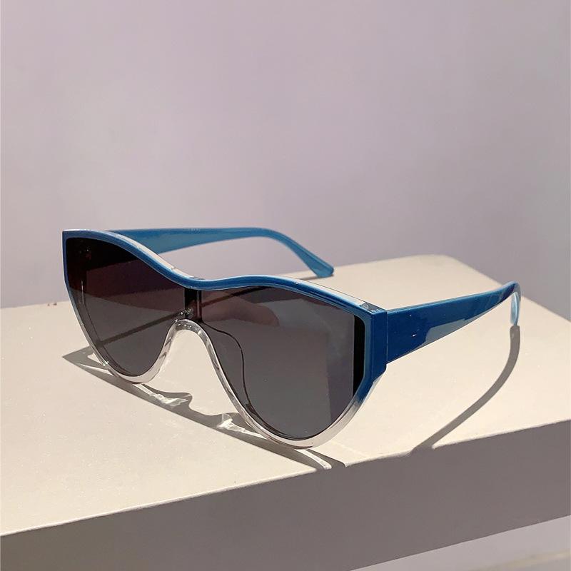 Integrated Large Frame Sunglasses Windproof Style Sunglasses Neutral and Versatile UV Resistant Sunglasses