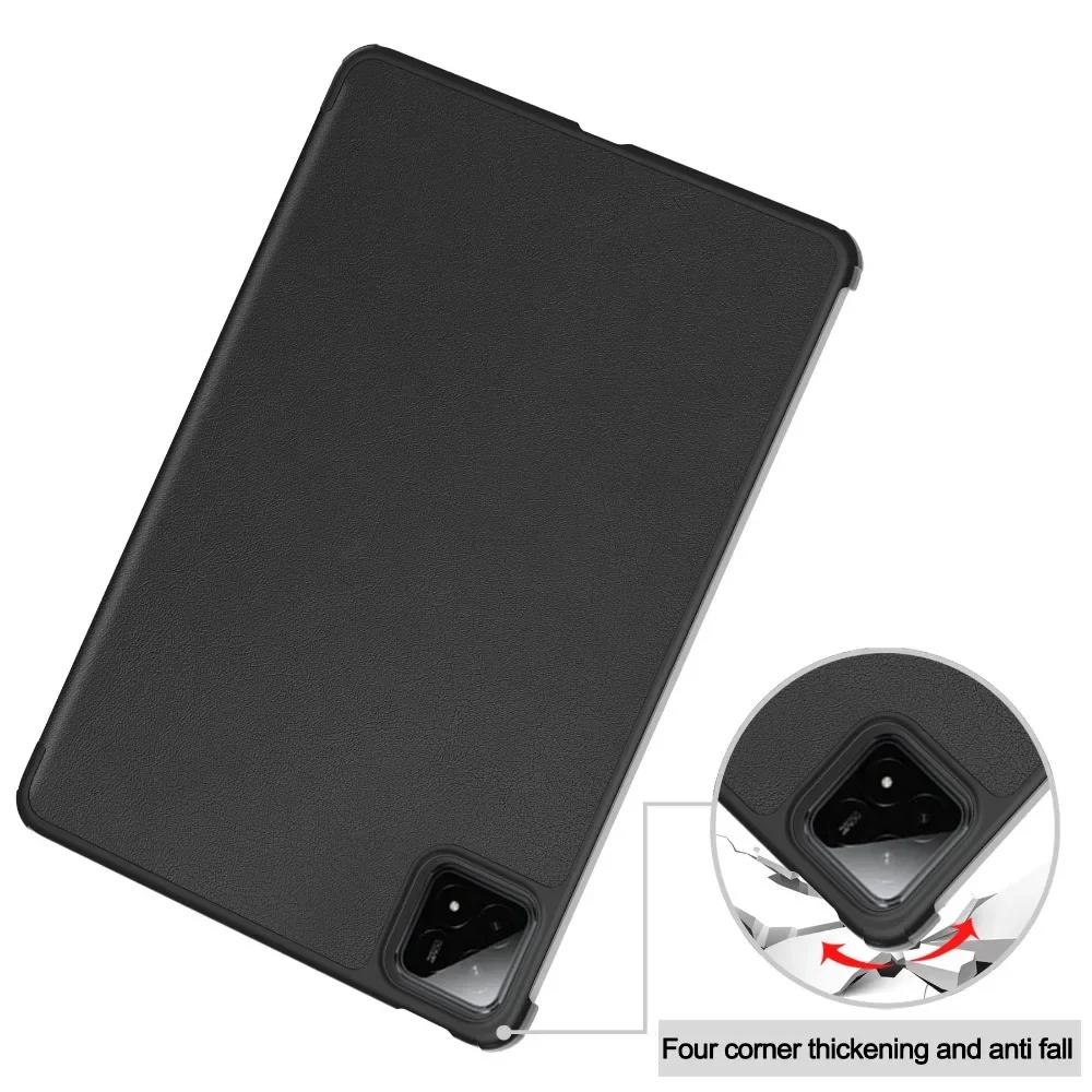 For Pad 7 Case 11.2 Inch Tri-Folding Flip Stand Case Funda For Pad 7 Pro Mi Pad 7 with Auto Sleep Cover