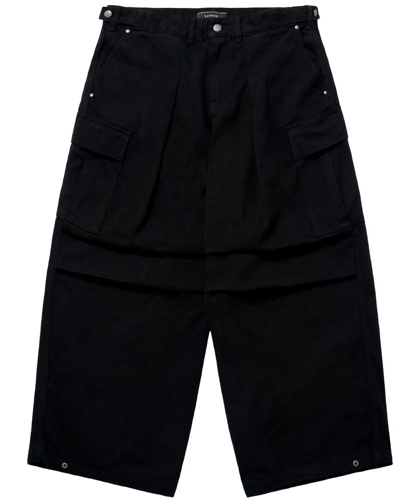 IDWS Titan Cargo Balloon Pants Black