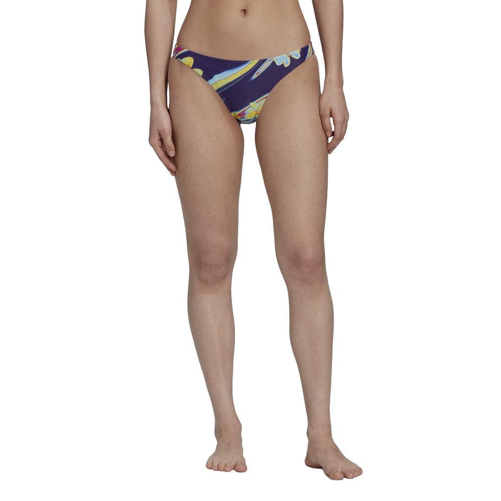 Adidas Womens/Ladies Positivisea Abstract Floral Bikini Bottoms
