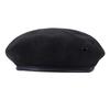 Unisex Nastavitelný Vlněný Baret, Ležérní Retro Malířský pro Podzimní a Zimní Denní Nošení