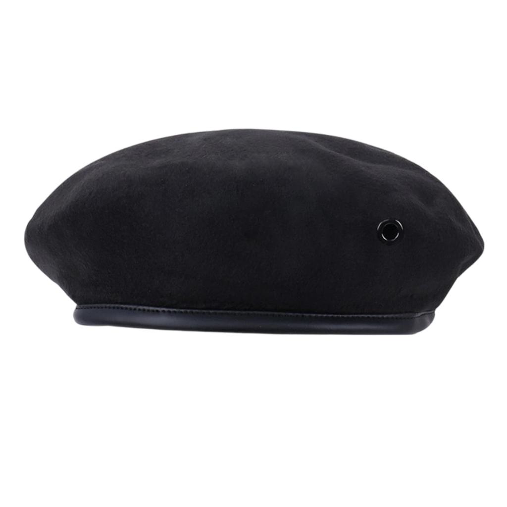 Unisex Nastavitelný Vlněný Baret, Ležérní Retro Malířský pro Podzimní a Zimní Denní Nošení