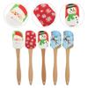 5 Pcs Baking Supplies Silicone Cream Spatula Wear-resistant Tool Convenient Brush Cake Daily Reusable Tools Butter Scraper