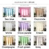 Romantic Home Decor Rose Voile Perspective Curtains Living Room Window Tulle Only Screening Curtain With Light Filtering Polyester Perfect For