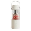 Glass Tea and Water Separator Cup with Filter Coffee Mug Portable Water Bottle  Girls