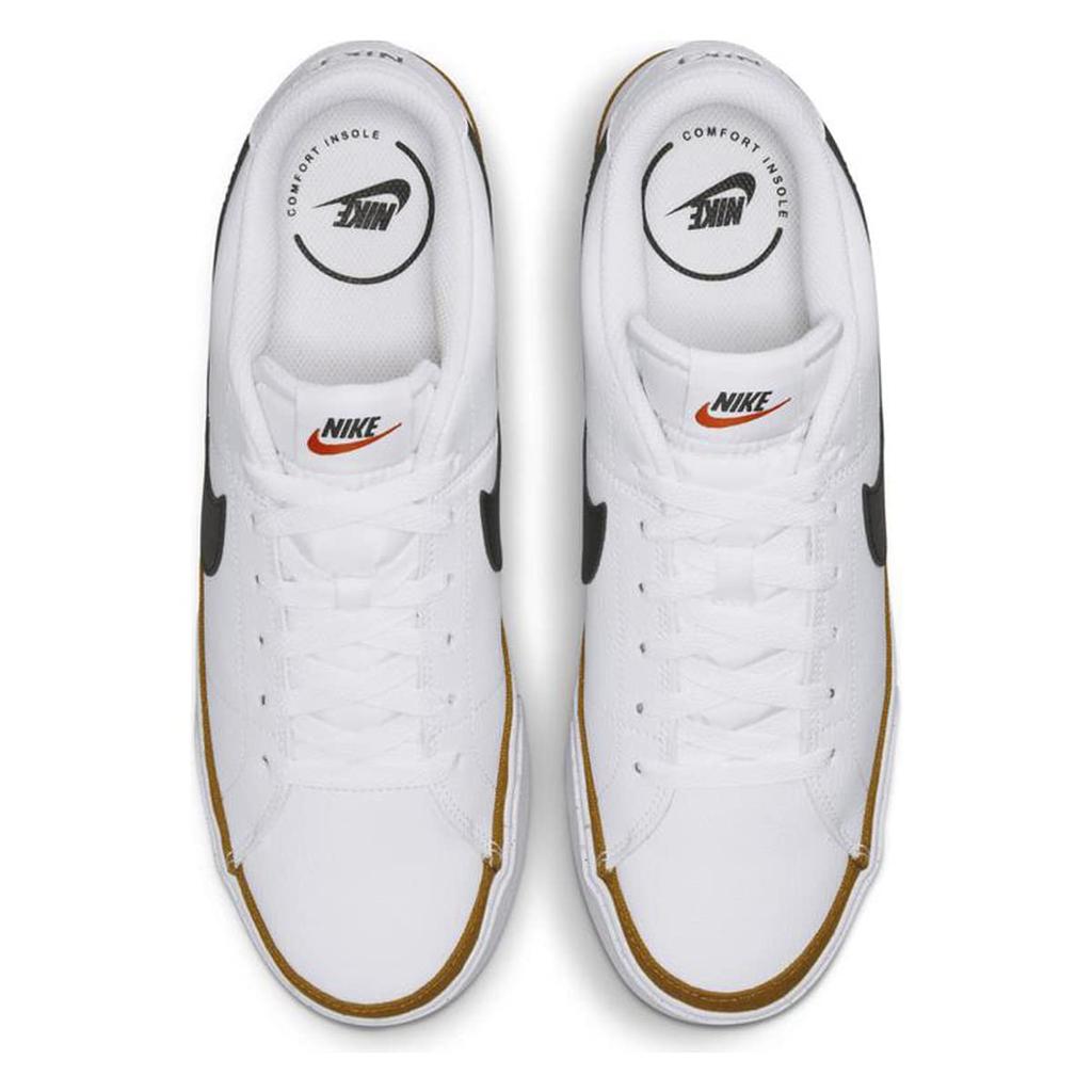 Nike Court Legacy NN LTR LEGACY Authentic Size [COURT NN] White/Black DH3162-100 29.0cm