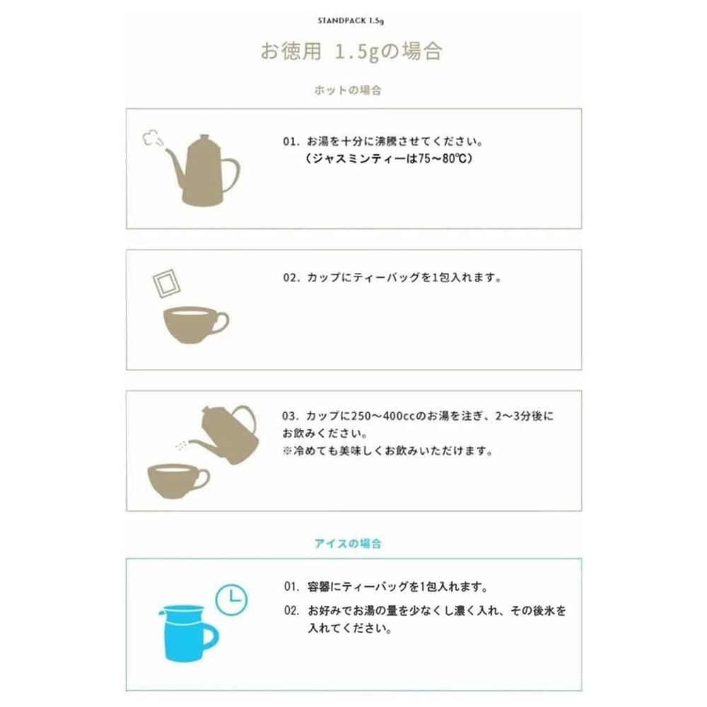 Mantecorp Skincare Tokyo Tea Trading World Tea Tour Oriental Beauty Tea (Tea Bags) 20P X 4 Bags