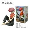 Ranma 1/2 Saotome Ranma Tendou Akane Sitting Pose Akane Figure Model Doll Car Desktop Anime Peripheral Decoration Gift For Fans