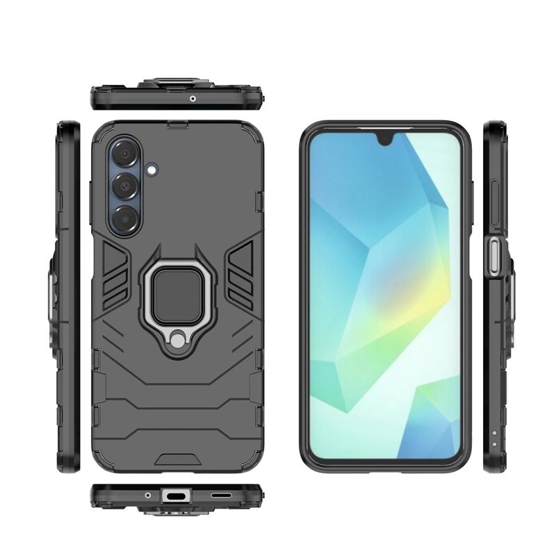 For Samsung A16 Case Cover Samsung A16 Capas New Phone Back Shockproof Magnetic Ring Holder For Fundas Samsung Galaxy A16 A 16