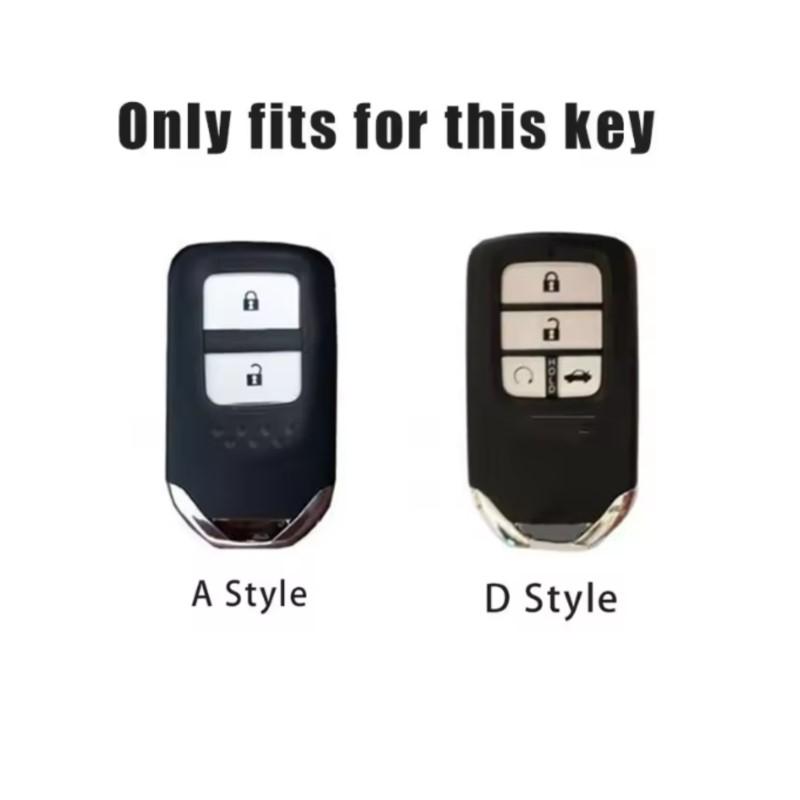 Car For Honda Civic CR-V HR-V VEZEL JAZZ Accord Jade Crider Odyssey 2015-2018 Fashion TPU d Remote Key Case Fob Cover Holder Shell