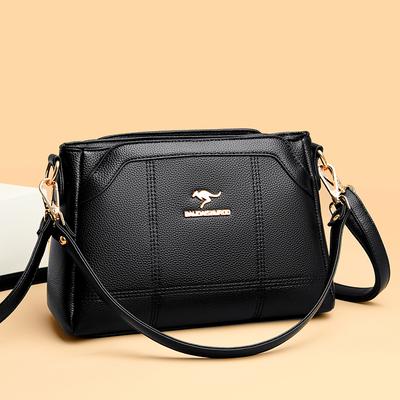 Soft Genuine Leather Shoulder Bag for Women Crossbody Bags Casual Women's Handbags Messenger Bag