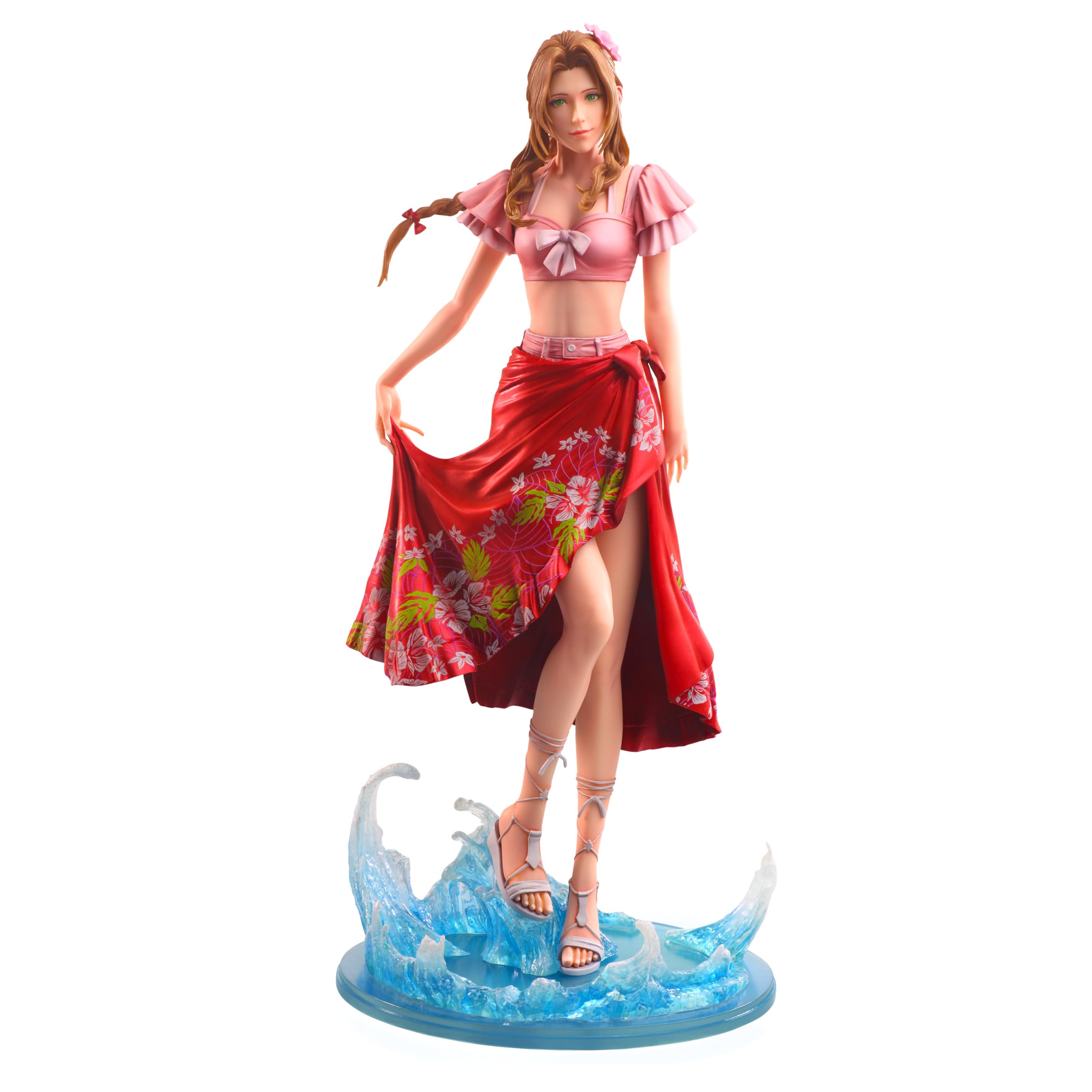 Final Fantasy VII Rebirth STATIC ARTS Aerith Gainsborough Swimsuit Completed Figure – Ver. –