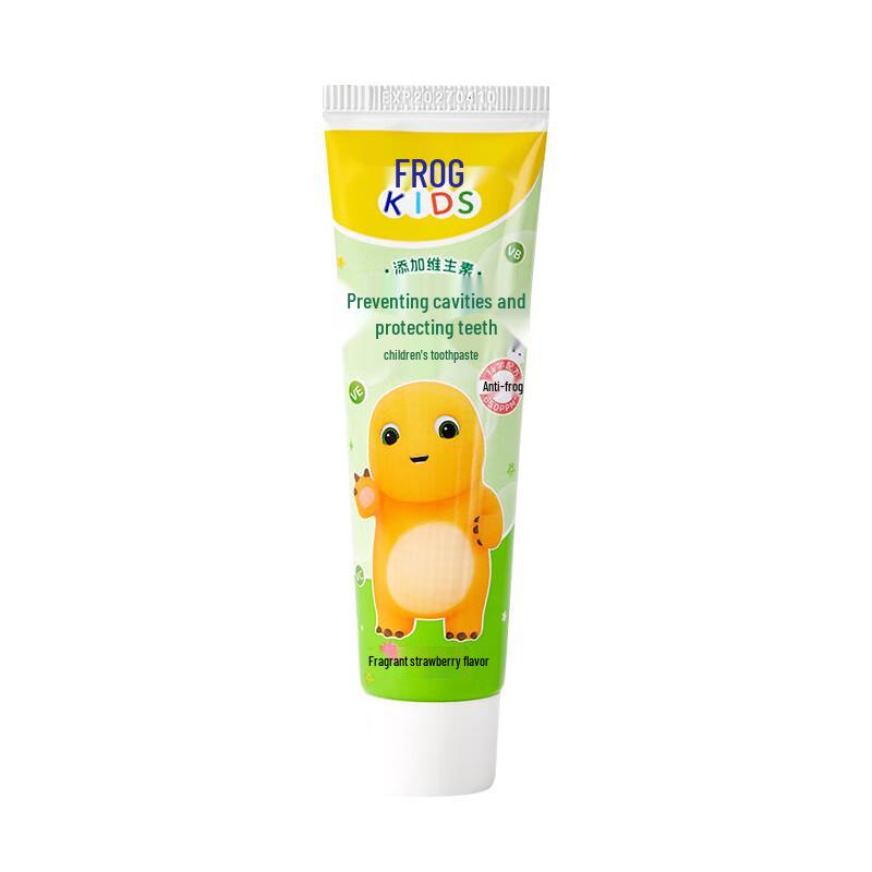 

Froggy Kids Anti-Cavity Strawberry Toothpaste