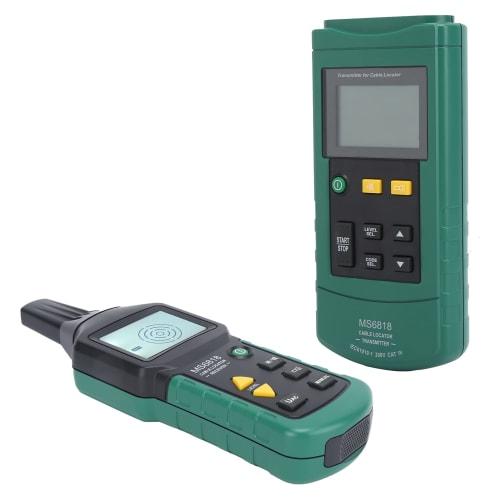 Cable Short Circuit Finder, Mute Function Cable Detector MS6818 for Power Supply Systems, Lightweight for Electricians In Buildings and Construction
