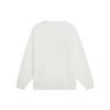 Li Ning Sports Lifestyle Series Logo Letter Print Fleece Crewneck Pullover Sweatshirt Unisex sweatshirt Off-White AWDSG91-1