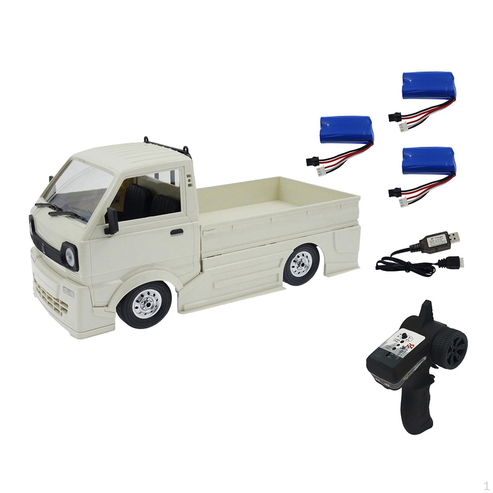 

2WD RC Car Truck Crawler Remote Control Vehicle Models Toy for Boys Girls 3pcs Battery