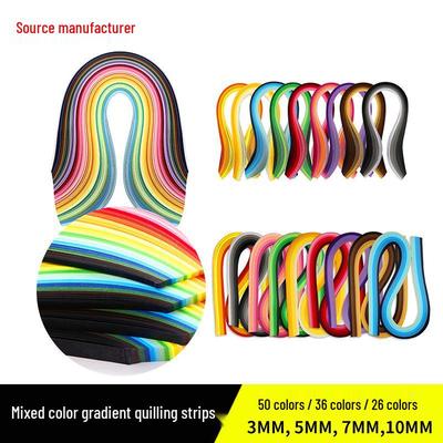 Quilling Papirstrimler, 5 mm, 26 Farver, 260 Strips - Håndarbejdsmateriale