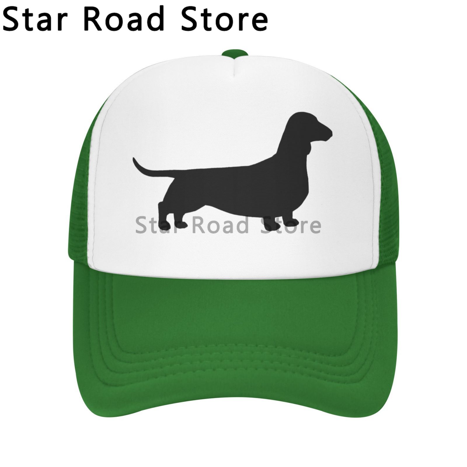 Dachshund Weiner Dog Baseball Cap Vintage Distressed Washed Snapback Cap Unisex Women Outdoor Summer Sandwich Caps Hat One Size