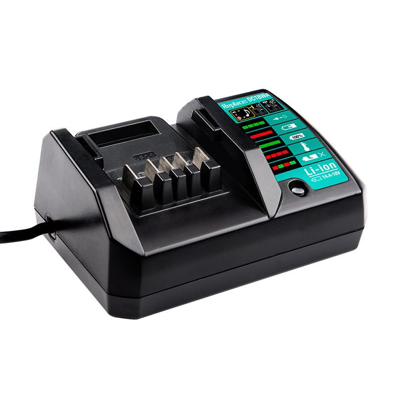 DC18WA Fast Lithium Charger for Makita 14.4V-18V BL1813G BL1811G DC18SG DC1851 BL1415G Li-ion Battery Power Tools