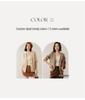 Women's V-Neck Cashmere Cardigan - 2025 Fall/Winter: Ribbed, Gentle, Slimming, Loose-Fit Short Jacket