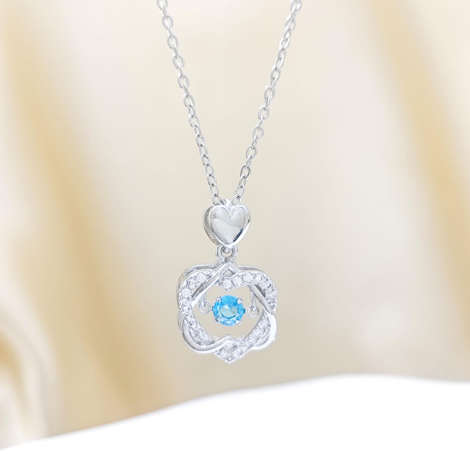 Elegant Titanium Steel Heart Necklace for Women - Luxurious, Versatile & Stylish