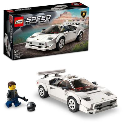LEGO Speed Champion Lamborghini Countach Spielzeug Geschenk Geburtstagsblock Weihnachten Jungen Mädchen Kinder 8 Jahre 9 Jahre 10 Jahre Grundschule