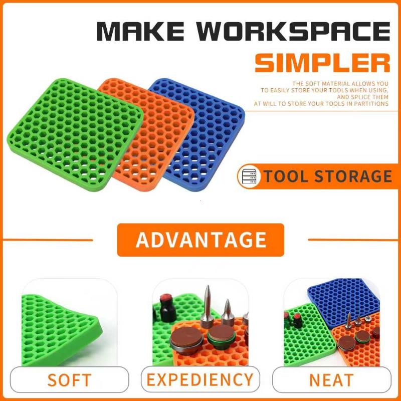 Car repair head M8 threaded chuck replacement head storage plate organizer tool repair pen knock replacement head storage tool