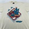 Vintage Arizona Shirt Mens M/L Southwest Cactus Hummingbird Graphic 90s USA