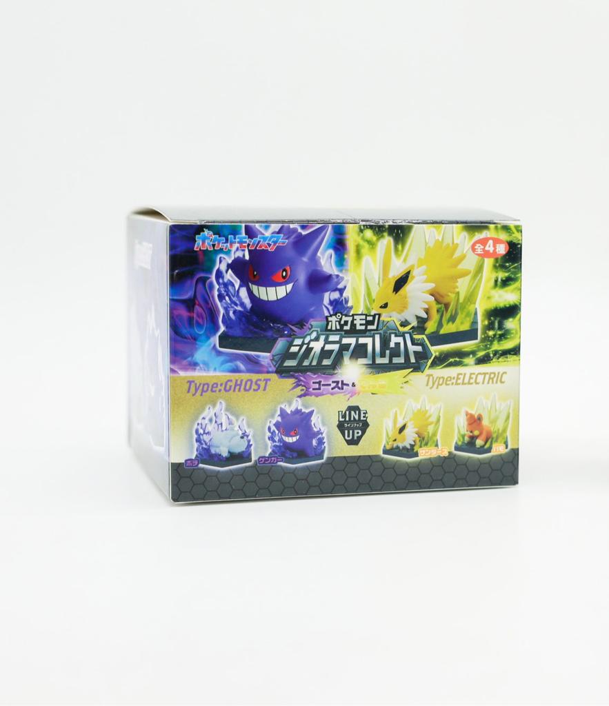 Anime Pokemon Gengar Jolteon Greavard Pawmi Action Figure Attribute Battle Scene Blind Box Toys Collection Ornaments Kids Gifts