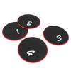 4Pcs Set Fitness Gliding Discs Coordinate Capability Training Balancing Slider Plate