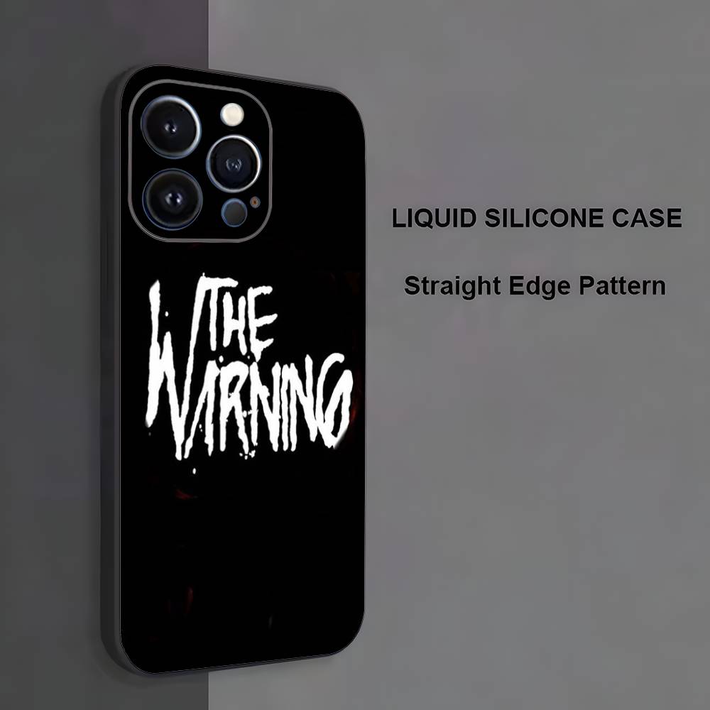 

The W-Warning Band Rock Phone Case For iPhone 17,16,15,14,13,12,11 ,Pro Max,XS,X,XR,SE,Mini,8,7,Soft Silicone Black Cover iPhone13mini