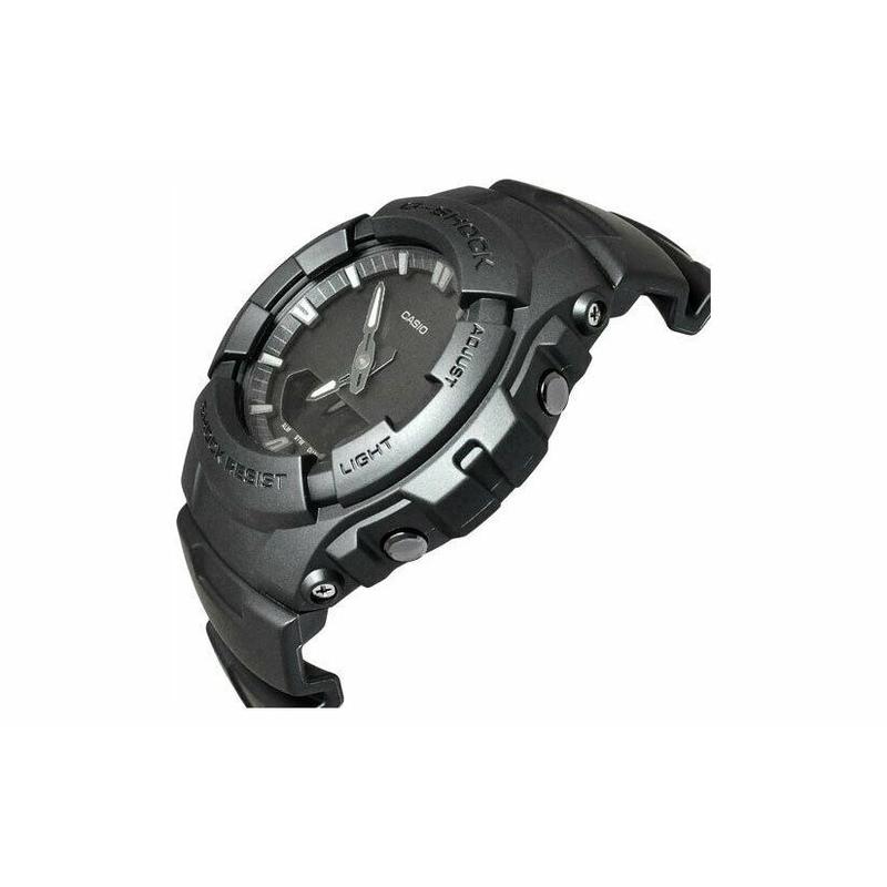 Casio G-SHOCK Fashionable Street Cool Classic Pointer Dual Display Sports Waterproof and Shockproof Quartz Movement Resin Strap Japanese G-100BB-1A
