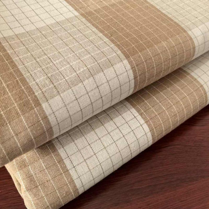 Coarse Cloth Bedding Set: Single and Double Options with Pillowcases.
