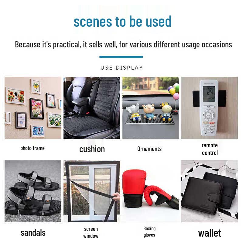 HANDUNYOU Hook-Side Velcro Strip