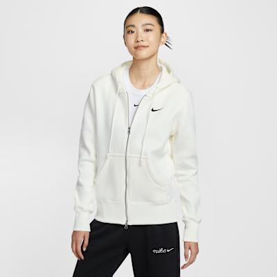 Nike Sportswear Phoenix Fleece Solid Color Hooded Zippered Fleece Line S