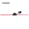 Waterproof Mini Small Medium Auto Fuse Holder 16/14/12/10AWG Car Blade Fuse Wire Cable 10A 20A 30A 50A Fuse Power Socket Fuse Holders1