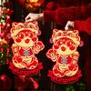 Chinese Lunar 3D Fu Character Door Sticker Cartoon Door Couplet Ornaments  Festive Celebration