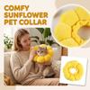 Sunflower Pet Collar for Dogs and Cats Cute Floral Design Daily Wear Neck Accessory