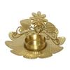 Unique Floral Candle Stand 3D Iron Candle Holder High-grade Gold Candle Holder  Living Room